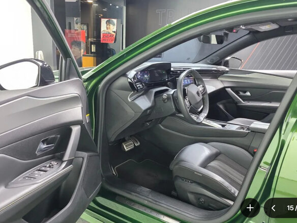 2023 Peugeot 308 III, зелёный - вид 14