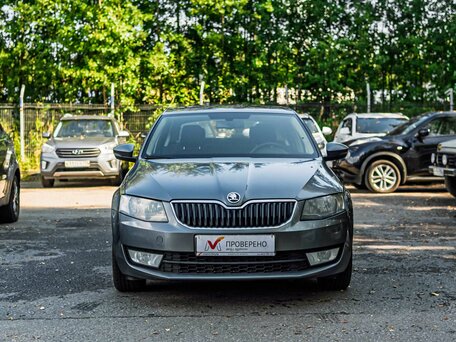 2015 Skoda Octavia III (A7), серый, 1415000 рублей, вид 3