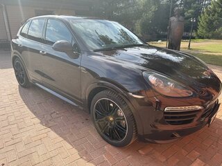 2013 Porsche Cayenne S Diesel II (958), коричневый, 2700000 рублей, вид 2