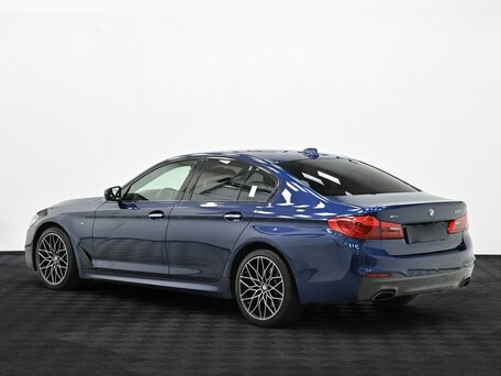 2018 BMW 5 серии 530i xDrive VII (G30/G31/G38), синий, 3285000 рублей, вид 2
