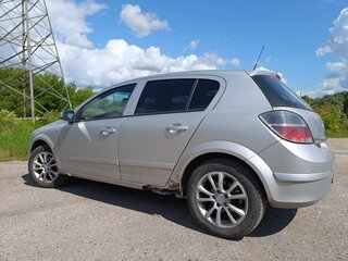 2007 Opel Astra H Рестайлинг, серебристый, 180000 рублей, вид 4
