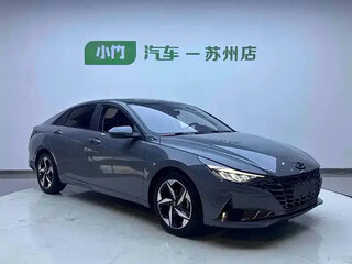 2022 Hyundai Elantra VII (CN7), серебристый, 1450300 рублей, вид 3