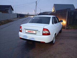 2015 Lada (ВАЗ) Priora I Рестайлинг, белый, 480000 рублей, вид 4
