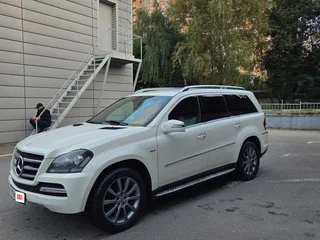 2012 Mercedes-Benz GL-Класс 350 I (X164) Рестайлинг, белый, 1700000 рублей, вид 5