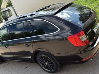 2013 Skoda Superb II Рестайлинг, коричневый, 1500000 рублей, вид 2