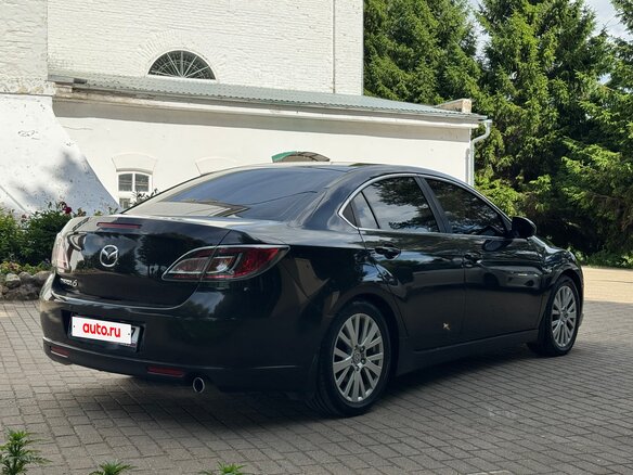2007 Mazda 6 II (GH), чёрный, 850000 рублей - вид 4