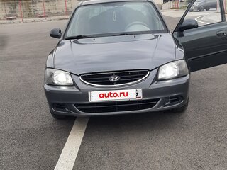 2008 Hyundai Accent ТагАЗ II, серый, 350000 рублей, вид 2