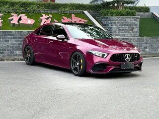 2023 Mercedes-Benz A-Класс 180 Long IV (W177) Рестайлинг, пурпурный, 1850000 рублей, вид 2