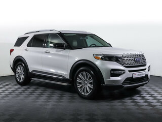 2020 Ford Explorer VI, белый, 3990000 рублей, вид 3