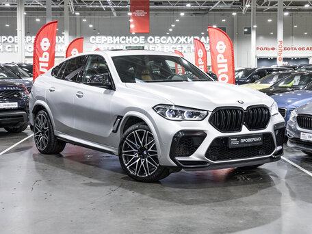 2020 BMW X6 M Competition III (F96), серый, 8150000 рублей, вид 5