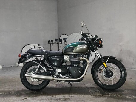 2025 Triumph Bonneville T100, зелёный, 1280000 рублей, вид 1