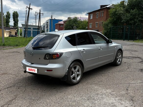 2005 Mazda 3 I (BK), серебристый, 400000 рублей - вид 4