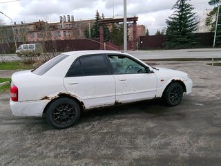 2002 Mazda Familia VIII (BJ), белый, 95000 рублей, вид 3