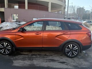 2021 Lada (ВАЗ) Vesta SW Cross I, оранжевый, 1049000 рублей, вид 4