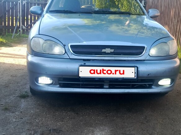 2007 Chevrolet Lanos I, серый - вид 2