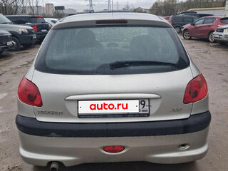 2005 Peugeot 206, серый, 370000 рублей, вид 5