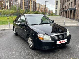 2008 Kia Cerato I Рестайлинг, чёрный, 350000 рублей, вид 5
