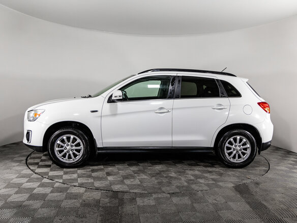 2014 Mitsubishi ASX I Рестайлинг, белый, 1099000 рублей - вид 7