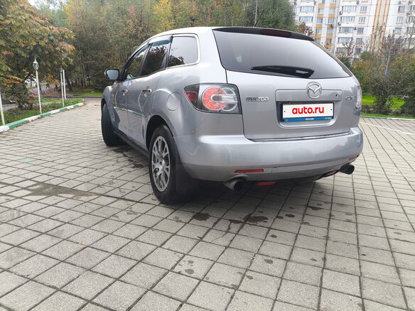 2008 Mazda CX-7 I, серебристый, 780000 рублей - вид 6