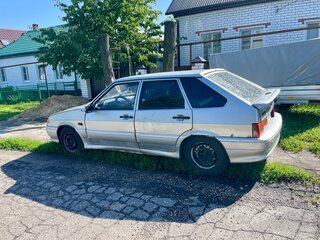 2007 Lada (ВАЗ) 2114, серебристый, 160000 рублей, вид 2
