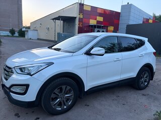 2013 Hyundai Santa Fe III, белый, 1600000 рублей, вид 5