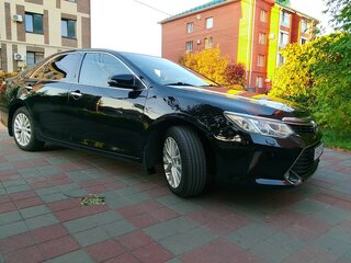 2014 Toyota Camry US Market VII (XV50) Рестайлинг, чёрный, 1790000 рублей, вид 2