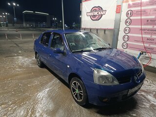 2007 Renault Symbol I Рестайлинг 2, синий, 365000 рублей, вид 4