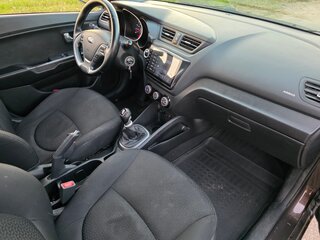 2015 Kia Rio III Рестайлинг, коричневый, 620000 рублей, вид 5