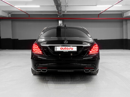 2014 Mercedes-Benz S-Класс AMG 63 AMG Long III (W222, C217), чёрный, 5000000 рублей, вид 3