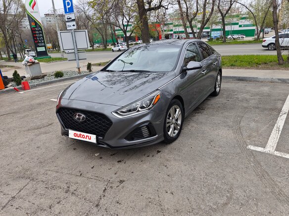 2019 Hyundai Sonata VII (LF) Рестайлинг, серый, 1899999 рублей
