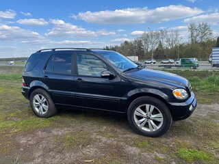 2002 Mercedes-Benz M-Класс 320 I (W163) Рестайлинг, синий, 950000 рублей, вид 4