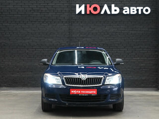 2012 Skoda Octavia II (A5) Рестайлинг, синий, 620000 рублей, вид 2