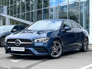 2021 Mercedes-Benz CLA 200 II (C118, X118), синий, 2792000 рублей, вид 1