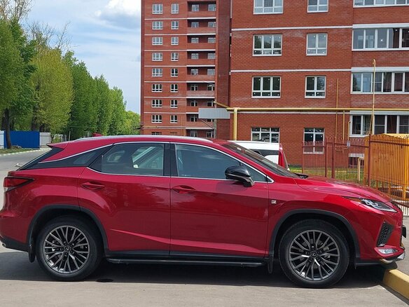2020 Lexus RX 300 IV Рестайлинг, красный - вид 34