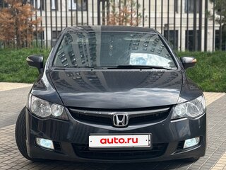 2007 Honda Civic VIII, чёрный, 495000 рублей, вид 4