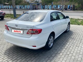 2012 Toyota Corolla X (E140, E150) Рестайлинг, белый, 1220000 рублей, вид 4