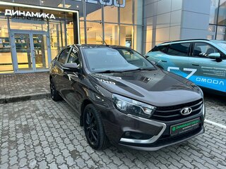 2017 Lada (ВАЗ) Vesta I, коричневый, 754000 рублей, вид 3