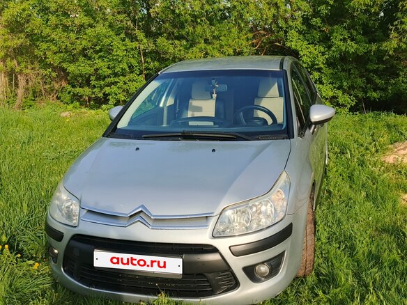 2010 Citroen C4 I Рестайлинг, серебристый, 410000 рублей