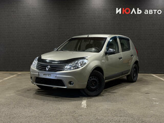 2011 Renault Sandero I, бежевый, 380000 рублей, вид 1
