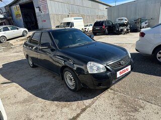 2011 Lada (ВАЗ) Priora I, чёрный, 350000 рублей, вид 1