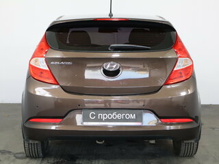 2016 Hyundai Solaris I Рестайлинг, коричневый, 1099000 рублей, вид 5