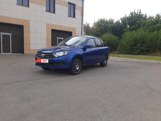 2022 Lada (ВАЗ) Granta Euro-2 I Рестайлинг, синий, 480000 рублей, вид 1
