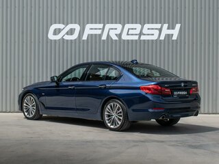 2016 BMW 5 серии 530d xDrive VII (G30/G31/G38), синий, 4250000 рублей, вид 2