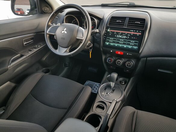 2014 Mitsubishi ASX I Рестайлинг, серый, 1295000 рублей - вид 6