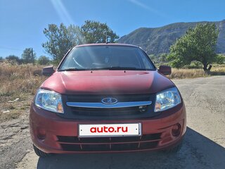2012 Lada (ВАЗ) Granta I, красный, 345000 рублей, вид 5