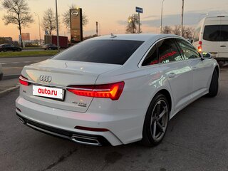 2021 Audi A6 45 TFSI V (C8), белый, 4200000 рублей, вид 2