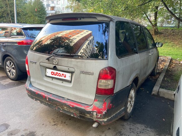 2000 Mazda MPV II (LW), серый, 95000 рублей - вид 1