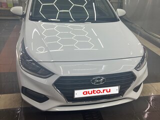 2017 Hyundai Solaris II, белый, 1150000 рублей, вид 3