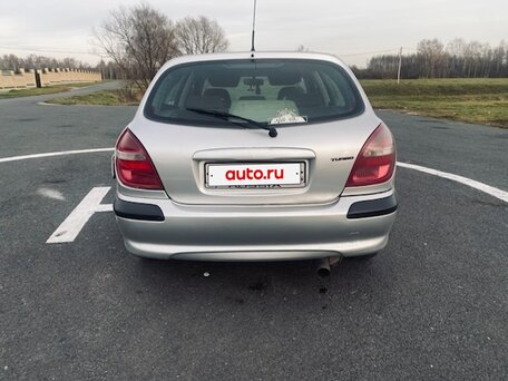 2001 Nissan Almera II (N16), серебристый, 110000 рублей, вид 3