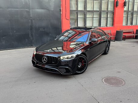 2024 Mercedes-Benz S-Класс AMG 63 e AMG Long IV (W223), чёрный, 23800000 рублей, вид 1